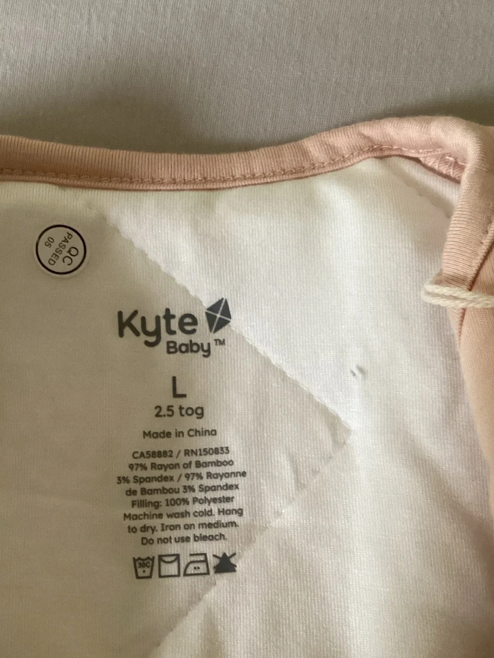 Kyte BABY Sleeveless Sleep Sack in Blush
